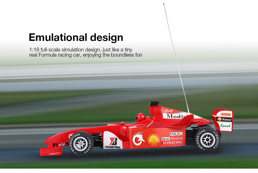 F1 1 : 18 Formula Racing Car Vehicle Remote Control Electric Toy Children Gift F1 1 : 18 Formula Racing Car Vehicle Remote Control Electric Toy Children Gift