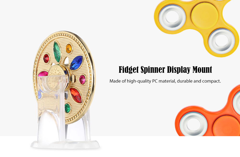 Durable PC Display Mount for Fidget Spinner
