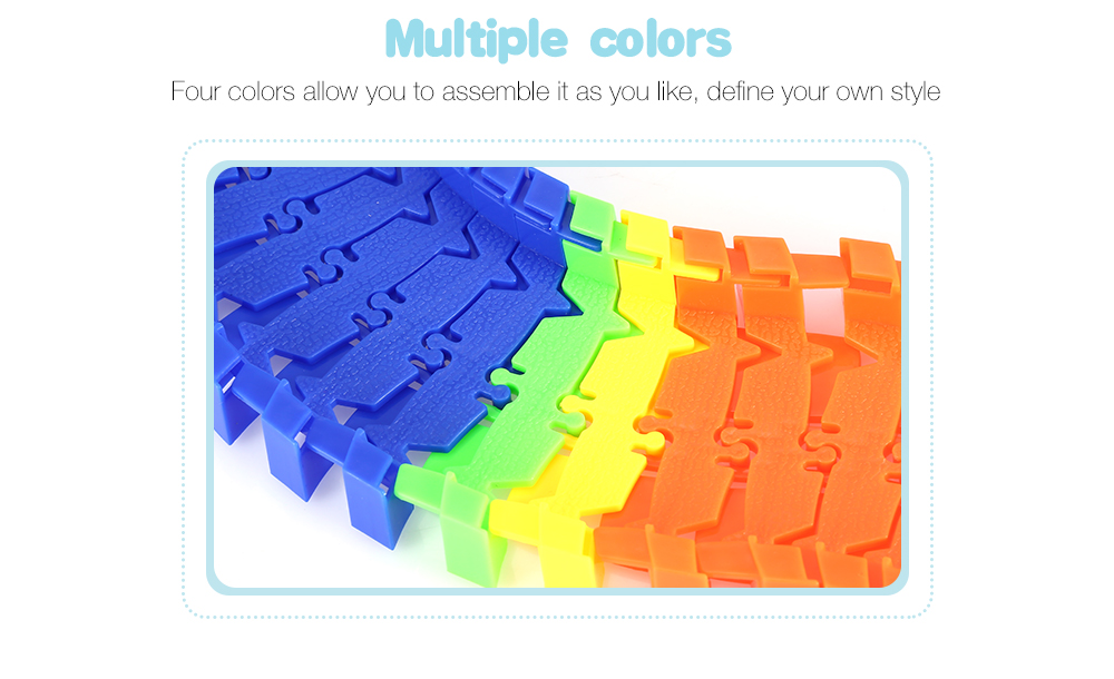 240PCS NO.268 Racing Track DIY Assembly Set Toy 240PCS NO.268 Racing Track DIY Assembly Set Toy