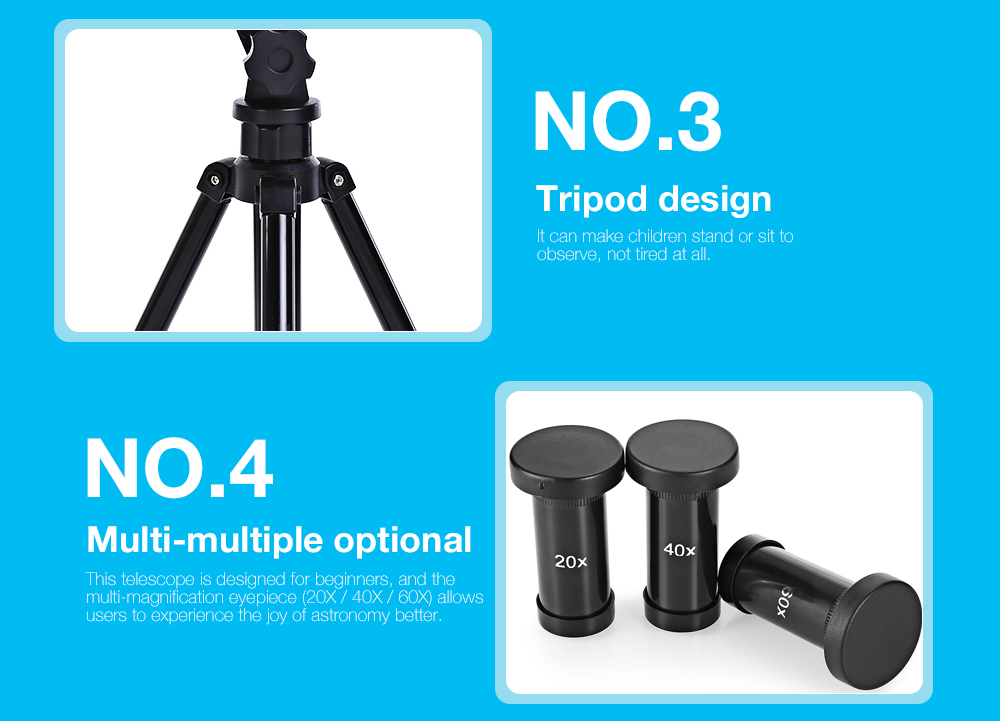 CHN AOHUA 3341 Kids Science Education Elementary Astronomy Telescope Eyepiece Toy CHN AOHUA 3341 Kids Science Education Elementary Astronomy Telescope Eyepiece Toy