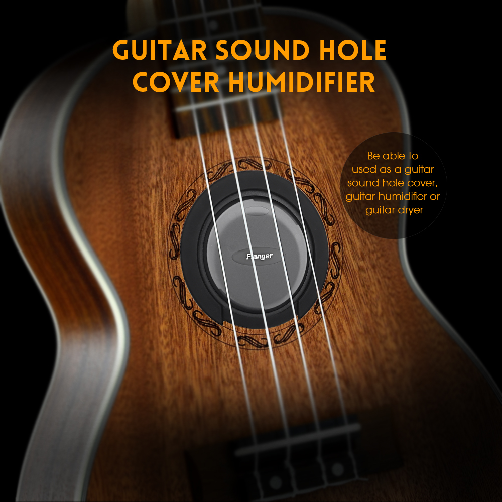 Flanger Acoustic Guitar Sound Hole Cover Humidifier Dyer Maintenance Equipment