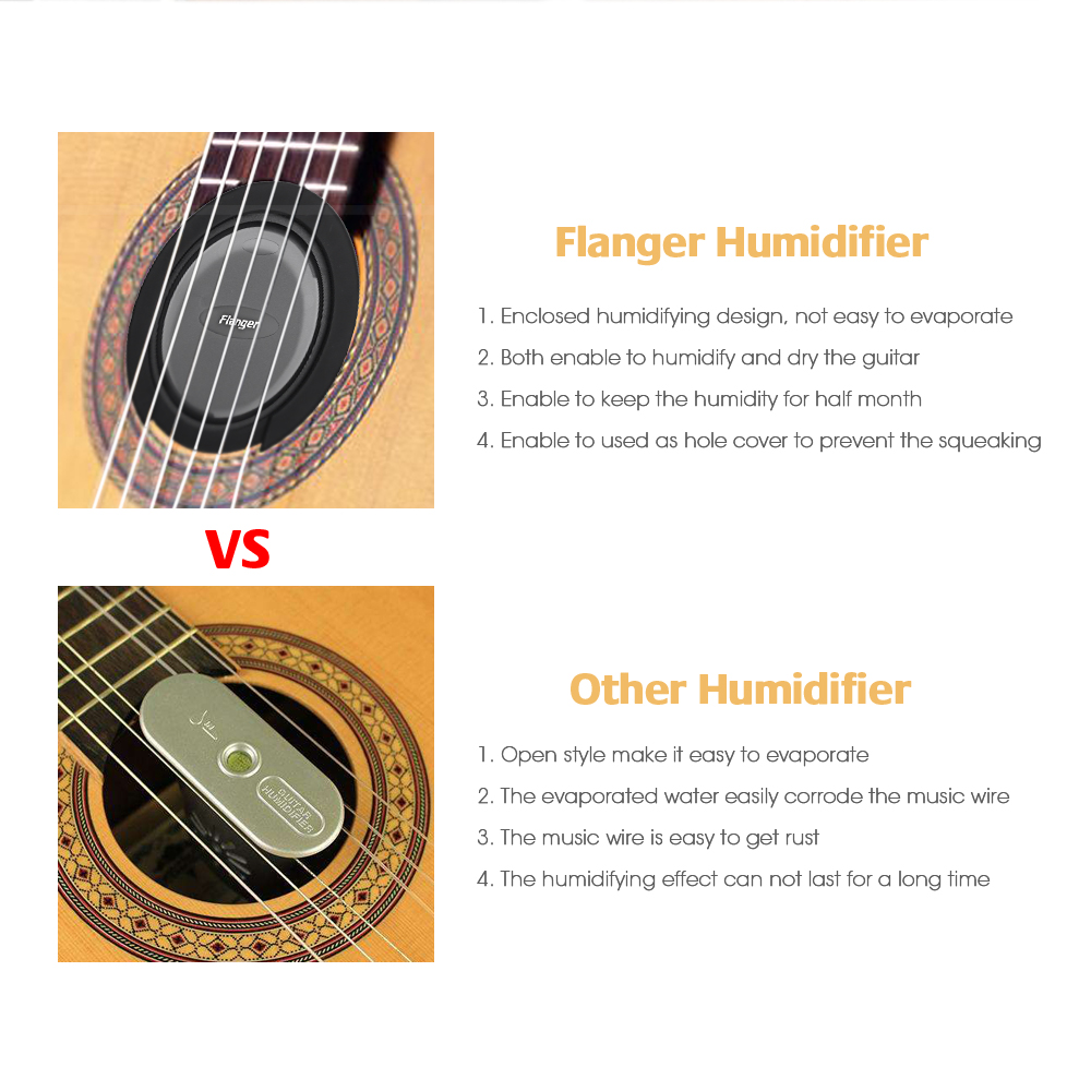Flanger Acoustic Guitar Sound Hole Cover Humidifier Dyer Maintenance Equipment Flanger Acoustic Guitar Sound Hole Cover Humidifier Dyer Maintenance Equipment