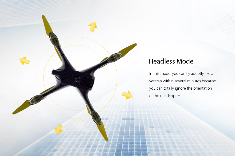 HUBSAN H507A X4 Star Pro GPS RC Quadcopter WiFi FPV 720P HD / Follow Me / Orbiting Mode
