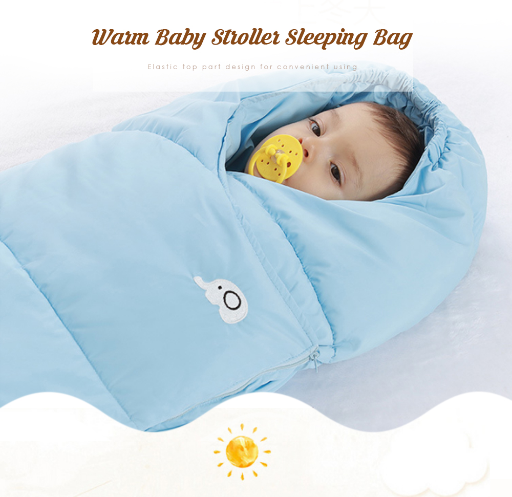 Baby Stroller Sleeping Bag Warm Swaddle Quilt Blanket Wrap Sleep Sack