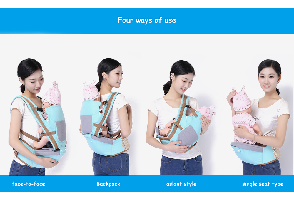 Multifunctional Baby Stool Suspender Carrier Sling Straps Wrap