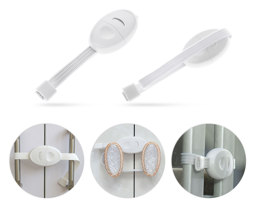 2pcs Children Protection Cabinet Lock for Baby Safety 2pcs Children Protection Cabinet Lock for Baby Safety