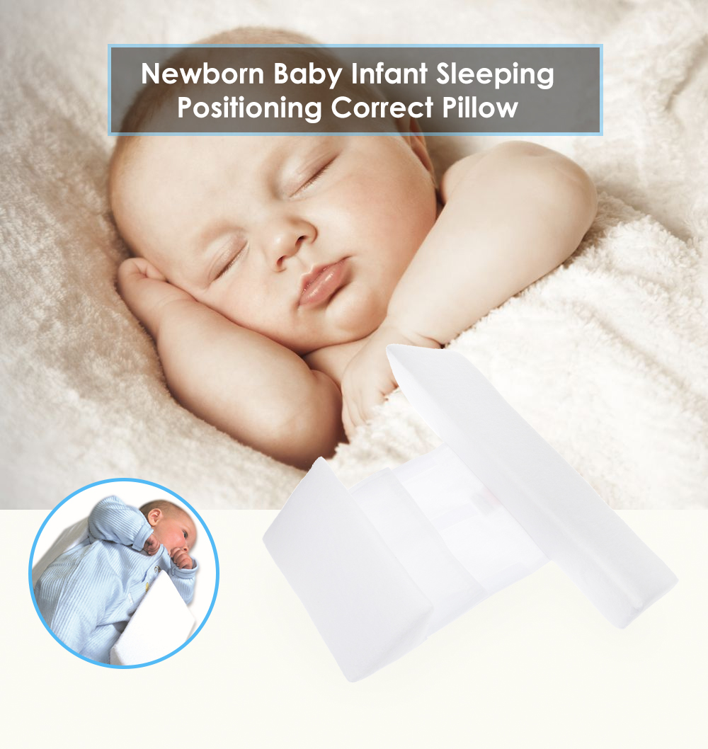 Newborn Baby Infant Sleep Pillow for Sleeping Position Correction