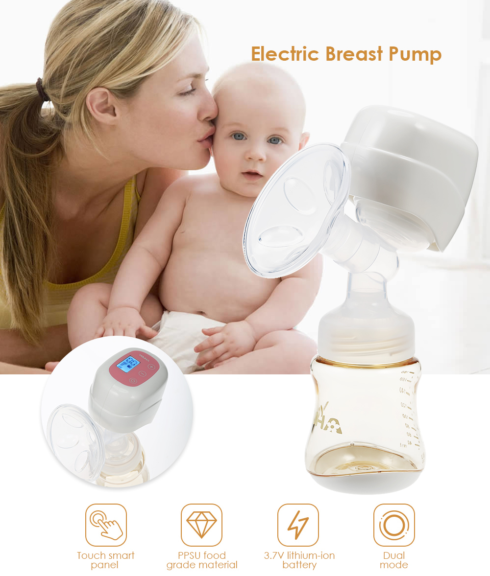 YOUHA Integration Electric Breast Pump with Baby Milk Bottle YOUHA Integration Electric Breast Pump with Baby Milk Bottle