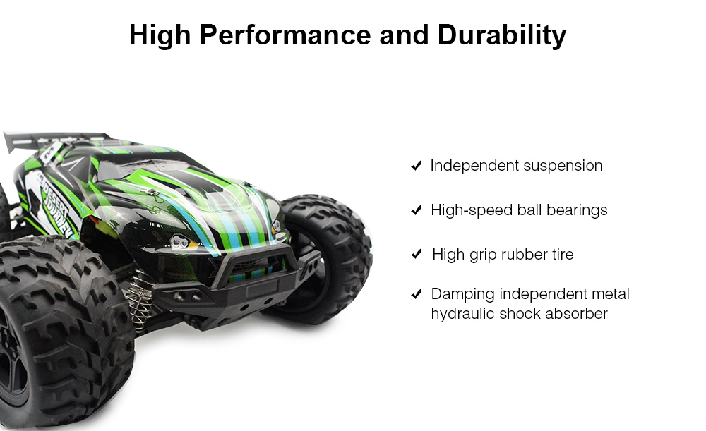 PXtoys 9202 Brushed 1:12 4WD Brushed Desert Buggy RTR 40km/h Fast Speed / Ball Bearings / Independent Suspension
