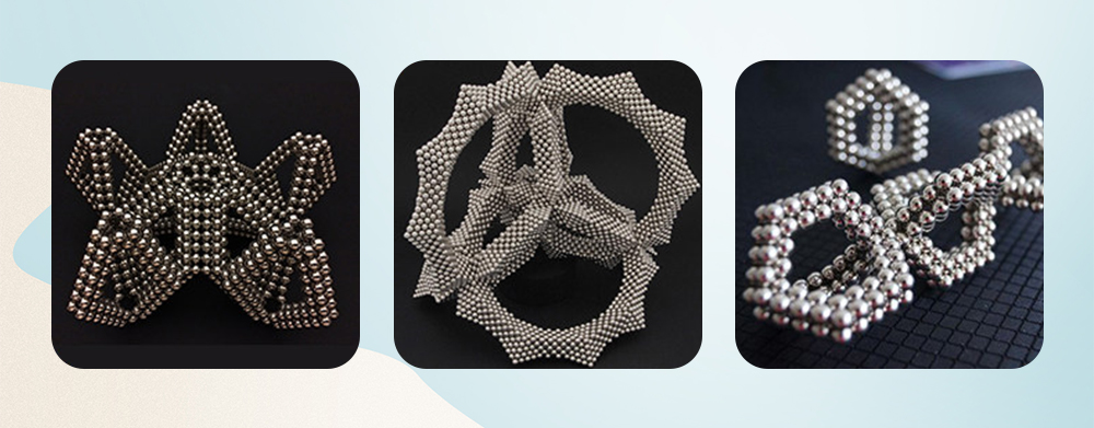 5mm Magnetic Ball Puzzle Novelty Toy for DIY - 216Pcs 5mm Magnetic Ball Puzzle Novelty Toy for DIY - 216Pcs