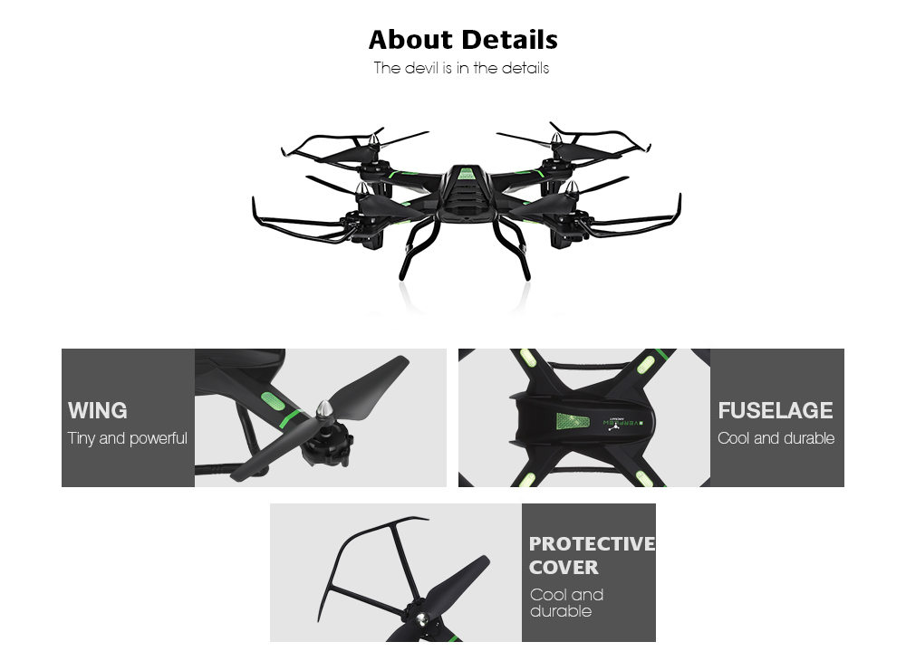 S5 RC Quadcopter 2.4G 4CH 6-axis Gyro Headless High Hold Mode 3D Unlimited Flip Drone RTF