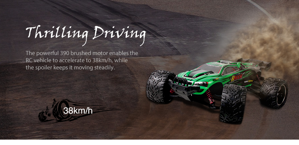 XINLEHONG TOYS 9116 1/12 Scale 2.4G 4CH RC Car Toy 2-wheel Drive Electric Racing Truck XINLEHONG TOYS 9116 1/12 Scale 2.4G 4CH RC Car Toy 2-wheel Drive Electric Racing Truck