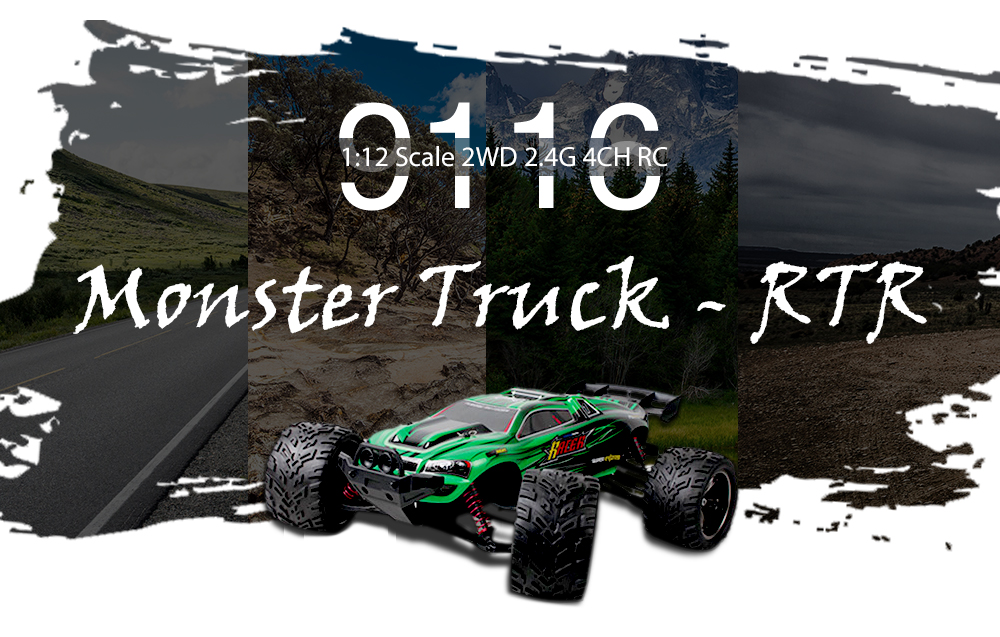 XINLEHONG TOYS 9116 1/12 Scale 2.4G 4CH RC Car Toy 2-wheel Drive Electric Racing Truck XINLEHONG TOYS 9116 1/12 Scale 2.4G 4CH RC Car Toy 2-wheel Drive Electric Racing Truck