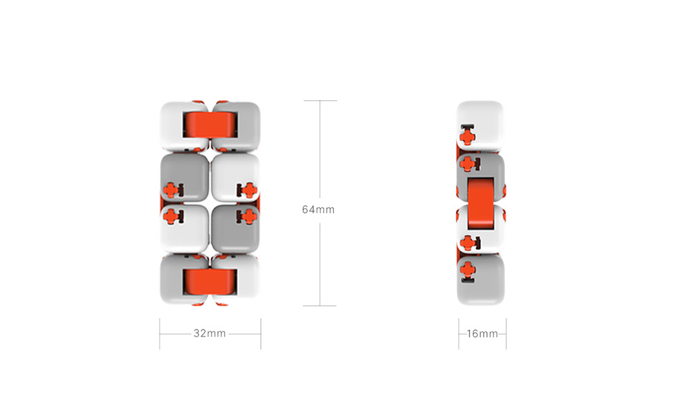 Xiaomi MiTU Building Blocks Infinite Finger Spinner Fidget Portable Anti-stress Toy Xiaomi MiTU Building Blocks Infinite Finger Spinner Fidget Portable Anti-stress Toy