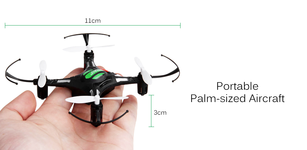 JJRC H8 Mini Headless Mode 6 Axis Gyro 2.4GHz 4CH RC Quadcopter with 360 Degree Rollover Function JJRC H8 Mini Headless Mode 6 Axis Gyro 2.4GHz 4CH RC Quadcopter with 360 Degree Rollover Function