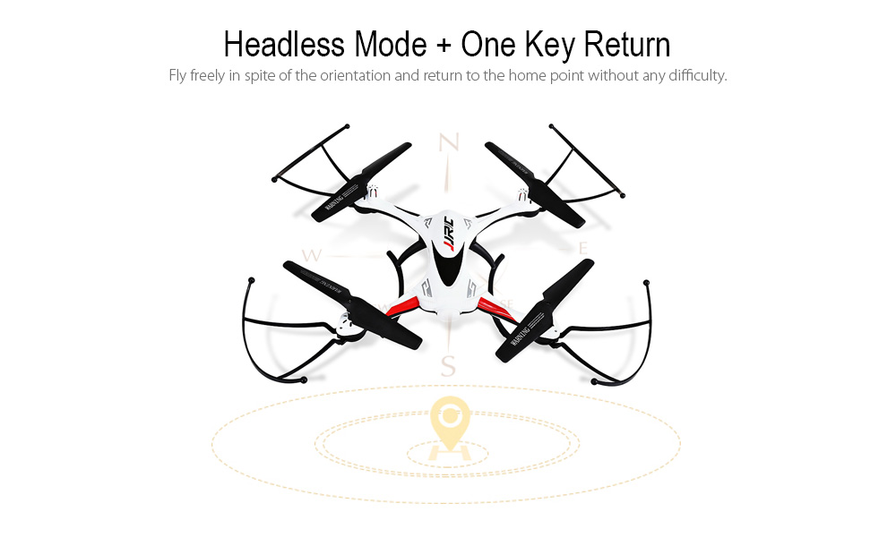 JJRC H31 2.4GHz 4CH Waterproof RC Quadcopter Drone Headless Mode / One Key Return Feature