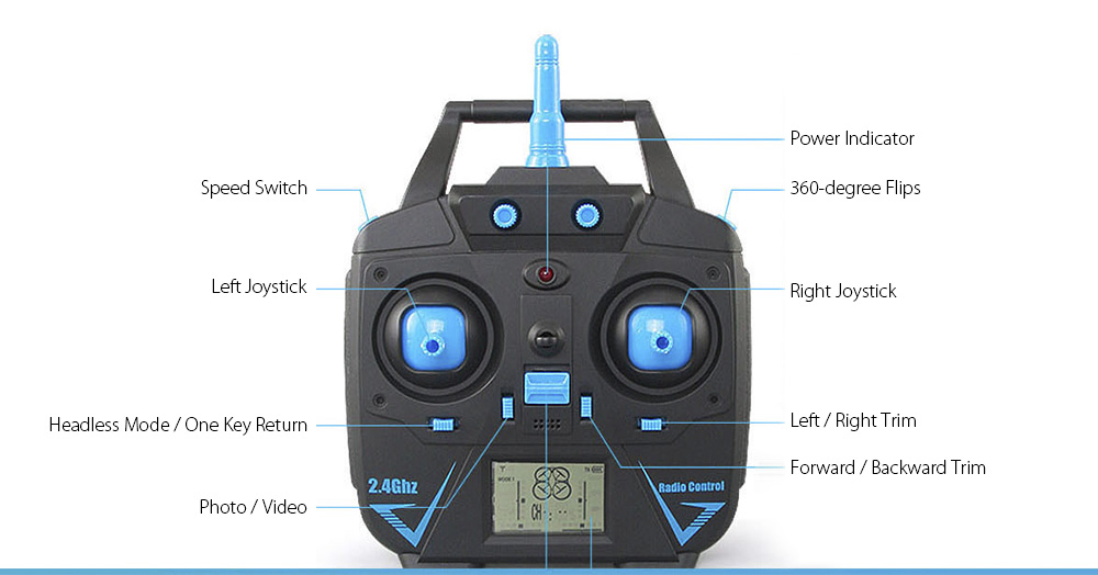 JJRC H31 2.4GHz 4CH Waterproof RC Quadcopter Drone Headless Mode / One Key Return Feature JJRC H31 2.4GHz 4CH Waterproof RC Quadcopter Drone Headless Mode / One Key Return Feature