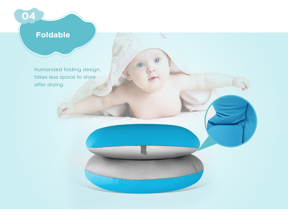 Anti-skid Baby Bath Mat Folding Soft Newborn Seat Pad Anti-skid Baby Bath Mat Folding Soft Newborn Seat Pad