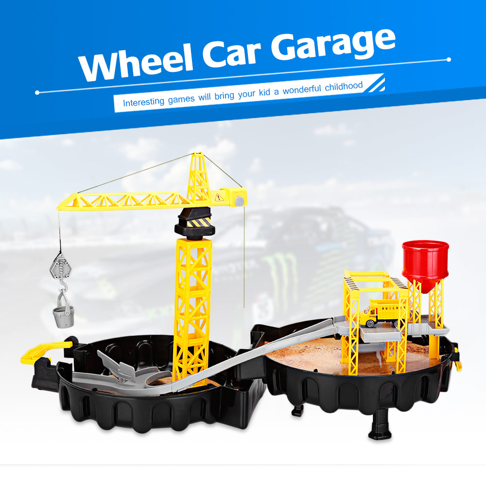 WY205 Construction Sites with Diecast Play Set Parking Garage Toys for Kids Model Building Kits WY205 Construction Sites with Diecast Play Set Parking Garage Toys for Kids Model Building Kits