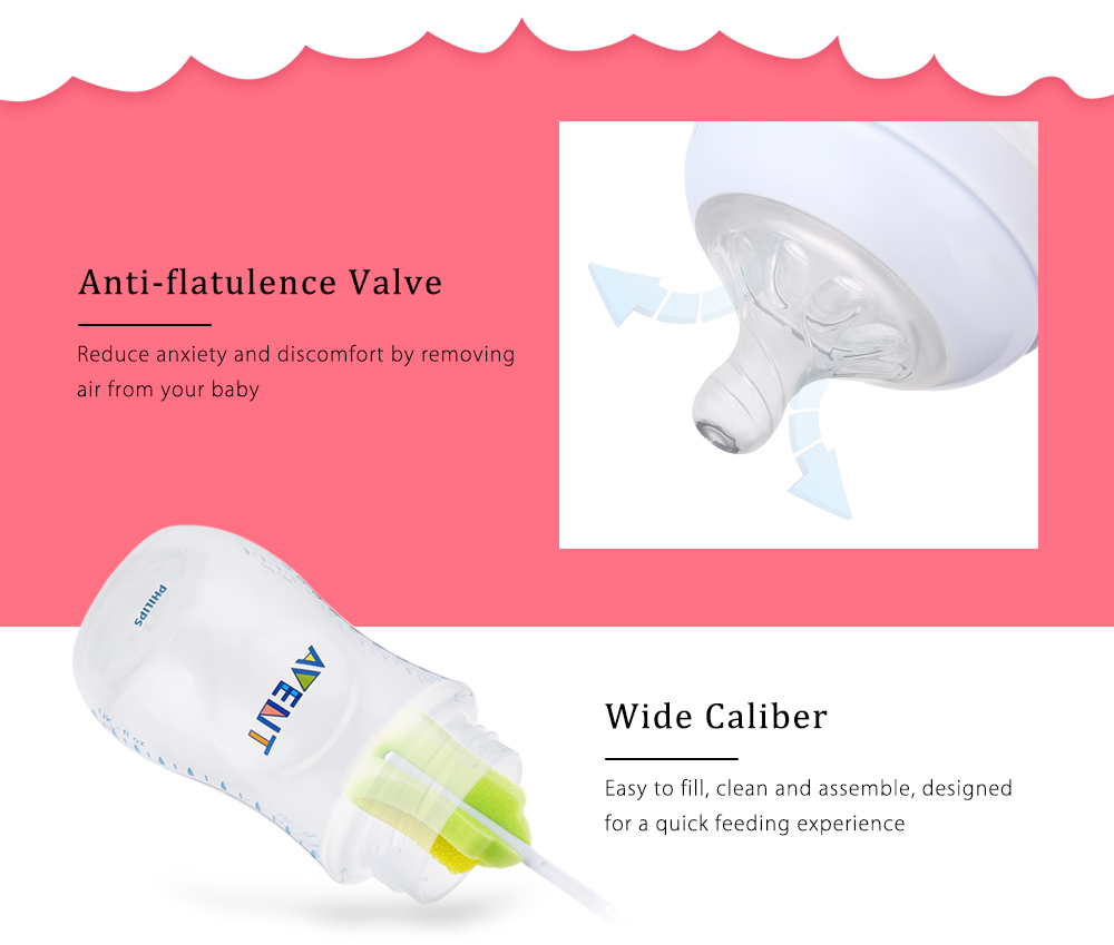 Avent 9oz / 260ml Baby PP Milk Bottle Training Feeding Drinking Cup Avent 9oz / 260ml Baby PP Milk Bottle Training Feeding Drinking Cup