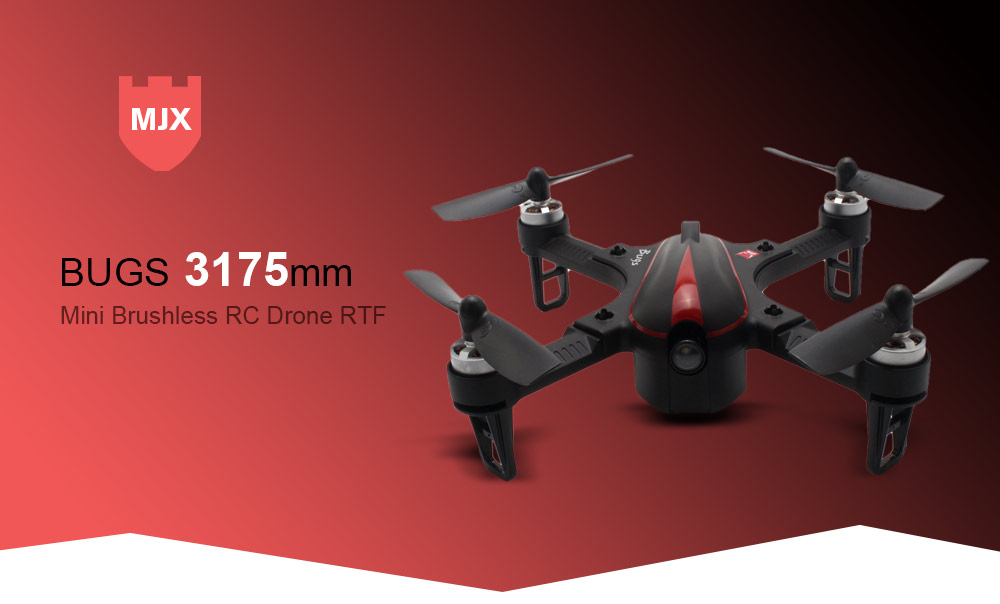 MJX Bugs 3 ( B3 ) 175mm Mini Brushless RC Drone RTF 2750KV Motor / 4CH Transmitter / 6-axis Gyro