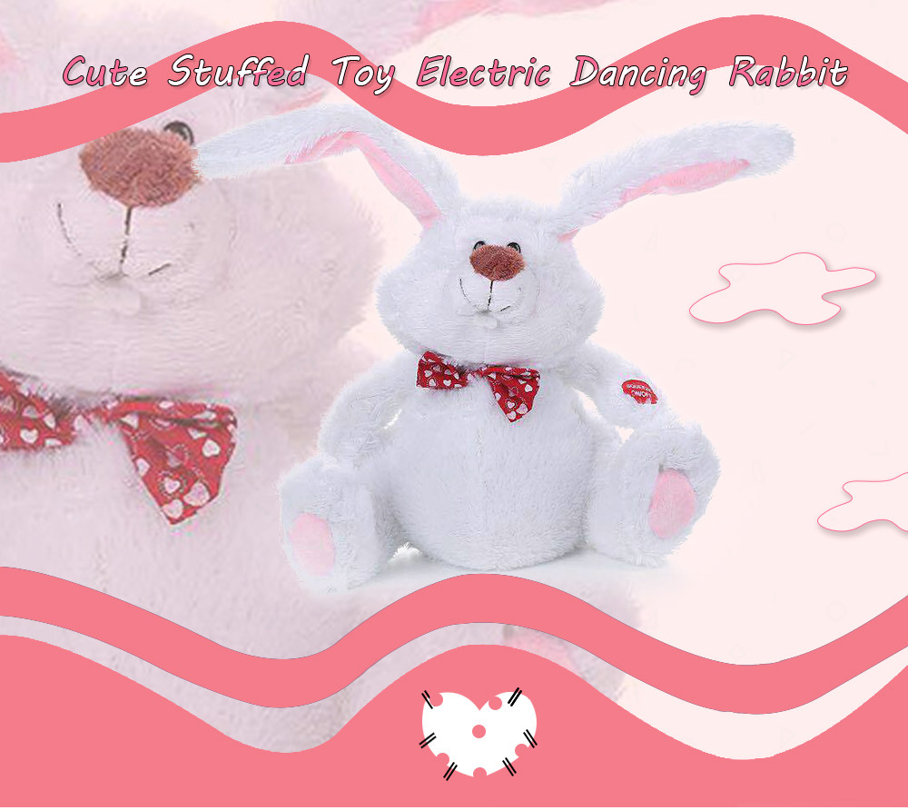 Cute Stuffed Toy Electric Dancing Rabbit