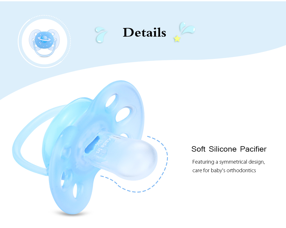 Avent 2pcs Silicone Baby Pacifier Infant Toddler Feeding Orthodontic Nipple