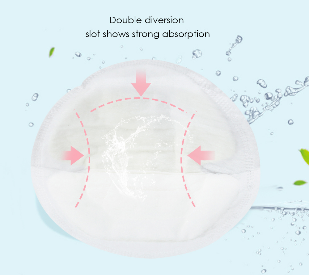RealBubee 100pcs Disposable Breathable Anti-spill Leak-proof Breast Nursing Pads RealBubee 100pcs Disposable Breathable Anti-spill Leak-proof Breast Nursing Pads