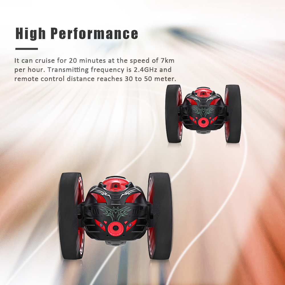 Paierge PEG - 88 2.4GHz Remote Control Bounce Car with 80W Camera