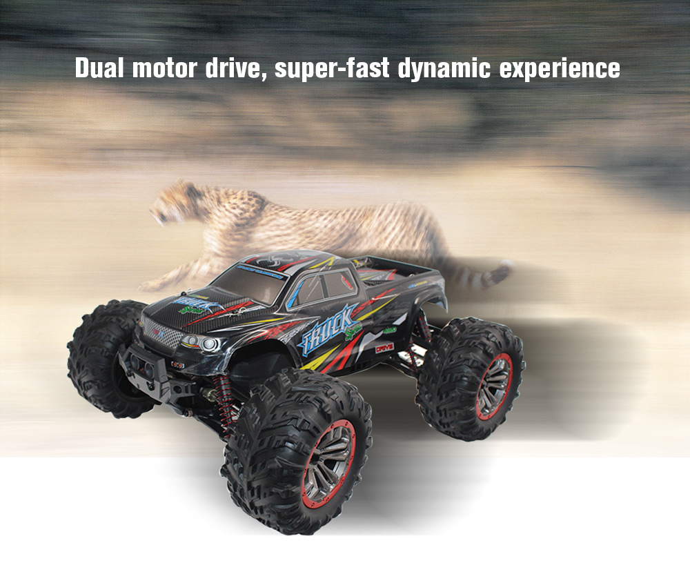 XINLEHONG TOYS 9125 1:10 Brushed 4WD 46km/h Fast Speed Off-road RC Car