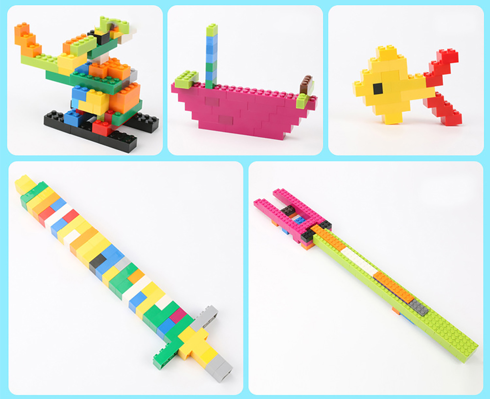 1000pcs DIY Building Blocks Small Particles Assembled Children Creative Intelligent Toys 1000pcs DIY Building Blocks Small Particles Assembled Children Creative Intelligent Toys