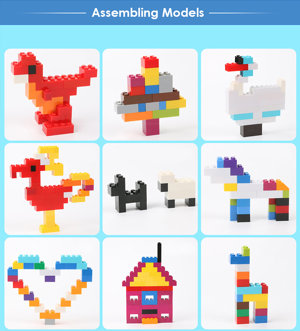 1000pcs DIY Building Blocks Small Particles Assembled Children Creative Intelligent Toys 1000pcs DIY Building Blocks Small Particles Assembled Children Creative Intelligent Toys