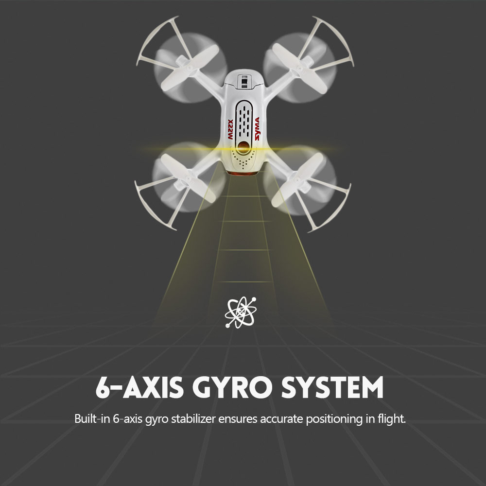 SYMA X22W FPV Real-time Transmission 4-channel Remote Control Quadcopter with HD Camera SYMA X22W FPV Real-time Transmission 4-channel Remote Control Quadcopter with HD Camera