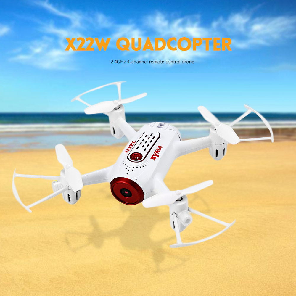 SYMA X22W FPV Real-time Transmission 4-channel Remote Control Quadcopter with HD Camera