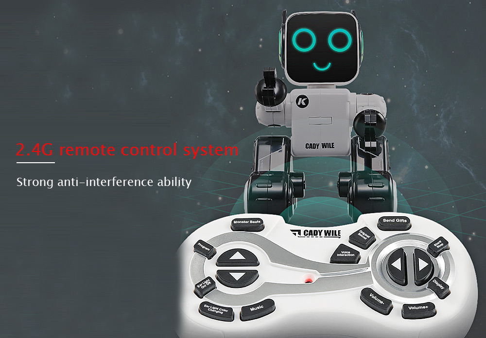 JJRC R4 Multifunctional Voice-activated Intelligent RC Robot JJRC R4 Multifunctional Voice-activated Intelligent RC Robot