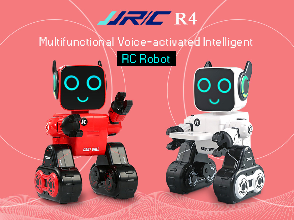 JJRC R4 Multifunctional Voice-activated Intelligent RC Robot JJRC R4 Multifunctional Voice-activated Intelligent RC Robot