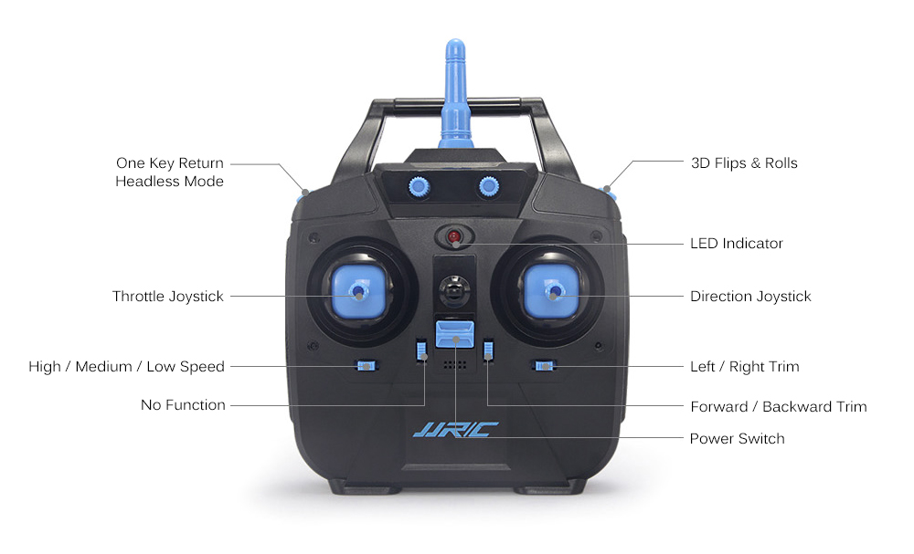 JJRC H23 2.4G RC Quadcopter Land / Sky 2 in 1 6 Axis Gyro UFO Headless Mode / One Key Return Feature JJRC H23 2.4G RC Quadcopter Land / Sky 2 in 1 6 Axis Gyro UFO Headless Mode / One Key Return Feature