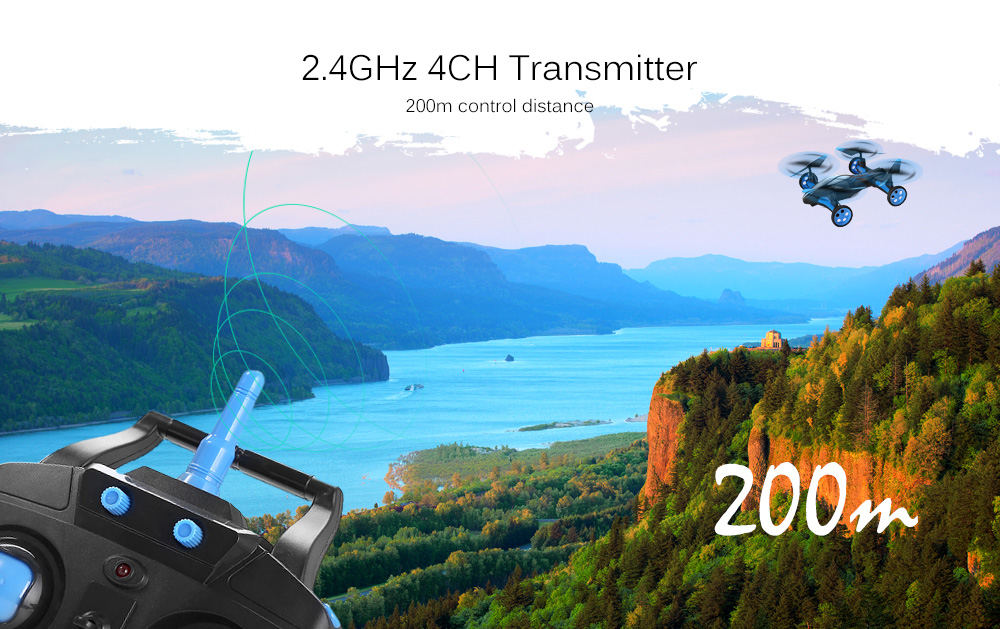 JJRC H23 2.4G RC Quadcopter Land / Sky 2 in 1 6 Axis Gyro UFO Headless Mode / One Key Return Feature JJRC H23 2.4G RC Quadcopter Land / Sky 2 in 1 6 Axis Gyro UFO Headless Mode / One Key Return Feature