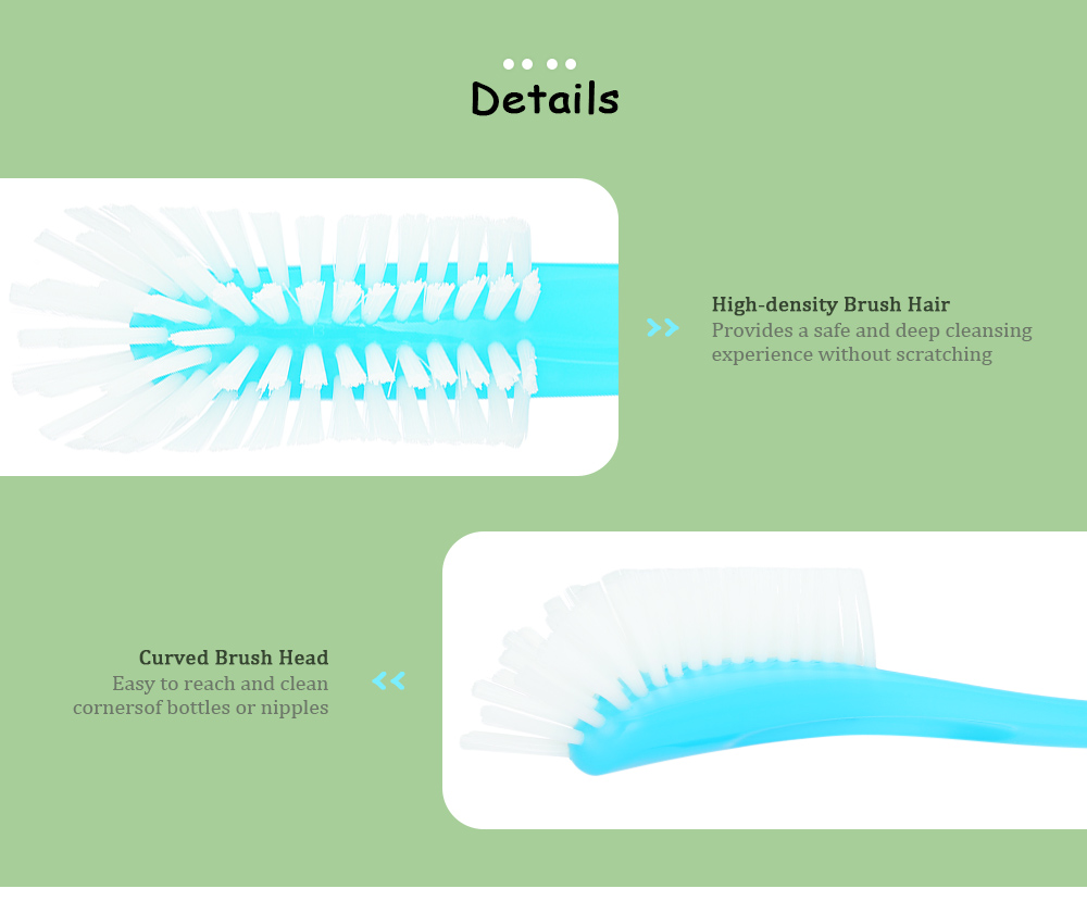 Avent Baby Feeding Bottle Nipple Pacifier Rotating Cleaning Washing Brush Avent Baby Feeding Bottle Nipple Pacifier Rotating Cleaning Washing Brush