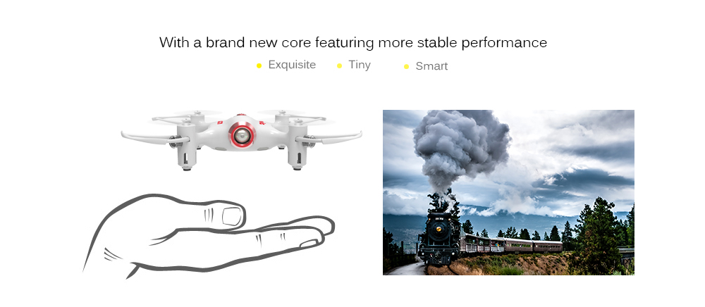 SYMA X21 Mini RC Drone RTF 2.4GHz 4CH 6-axis Gyro / Altitude Hold / 360-degree Rotation SYMA X21 Mini RC Drone RTF 2.4GHz 4CH 6-axis Gyro / Altitude Hold / 360-degree Rotation