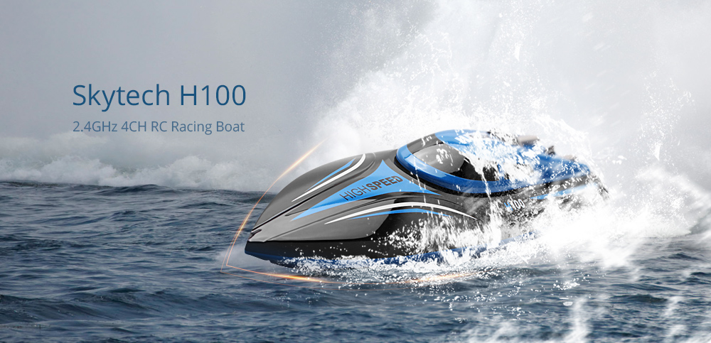 Skytech H100 2.4GHz 4-channel High Speed Boat with LCD Screen Transmitter