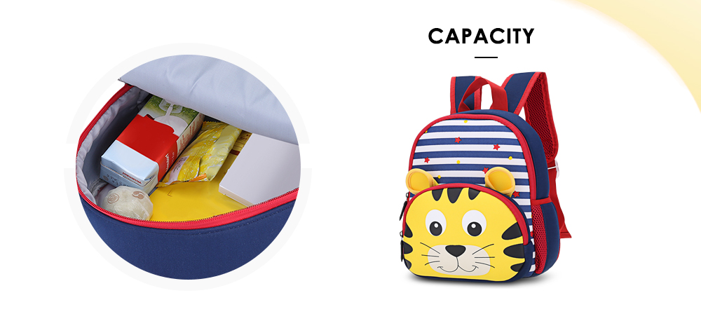TongChang Cute Kid School Bag 3D Cartoon Animal Zoo Print Backpack TongChang Cute Kid School Bag 3D Cartoon Animal Zoo Print Backpack