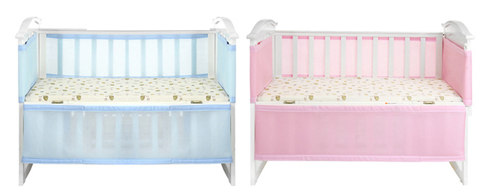 Baby Bed Crib Bumper Breathable Infant Kids Bedding Set