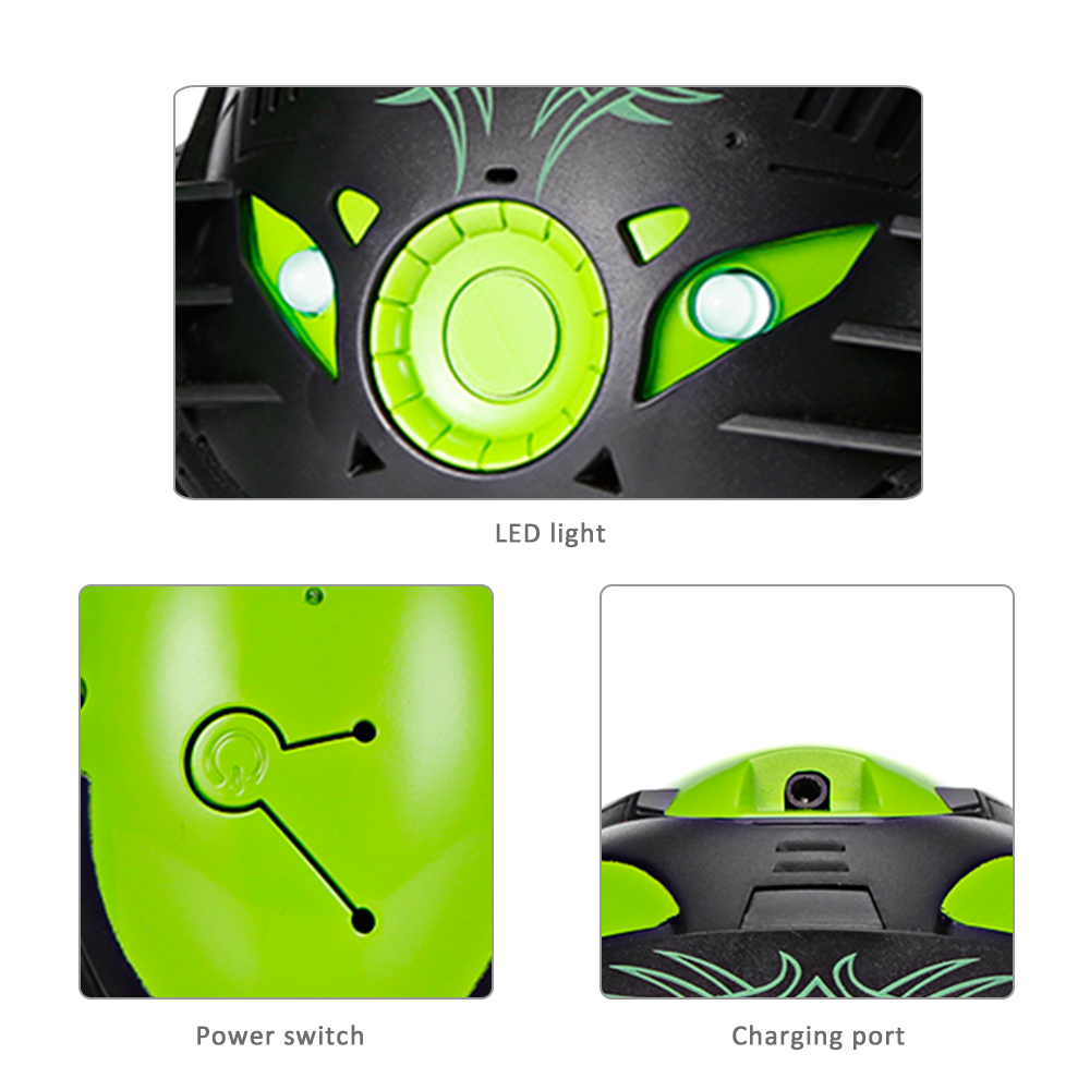 PEG SJ88 2.4GHz Remote Control Bounce Car with Flexible Wheels Rotation LED Light PEG SJ88 2.4GHz Remote Control Bounce Car with Flexible Wheels Rotation LED Light
