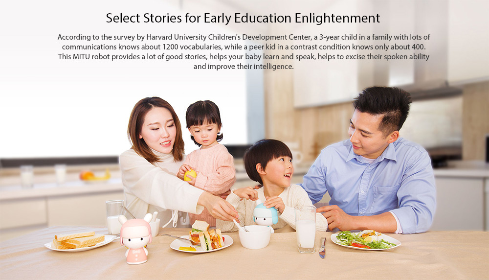 Xiaomi MITU Mini Story Teller Robot Machine for Kids 1pc Xiaomi MITU Mini Story Teller Robot Machine for Kids 1pc