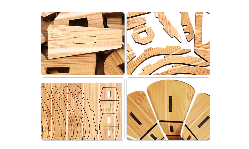 Educational Toys Woodcraft Assembly Kit 3D Jigsaw Puzzle - Phonograph Educational Toys Woodcraft Assembly Kit 3D Jigsaw Puzzle - Phonograph