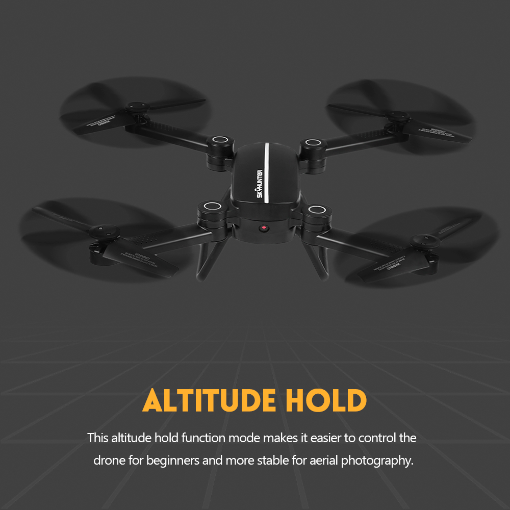 X8T Foldable 2.4GHz 4CH 6-axis Gyro RC Quadcopter with Altitude Hold Headless Mode Function