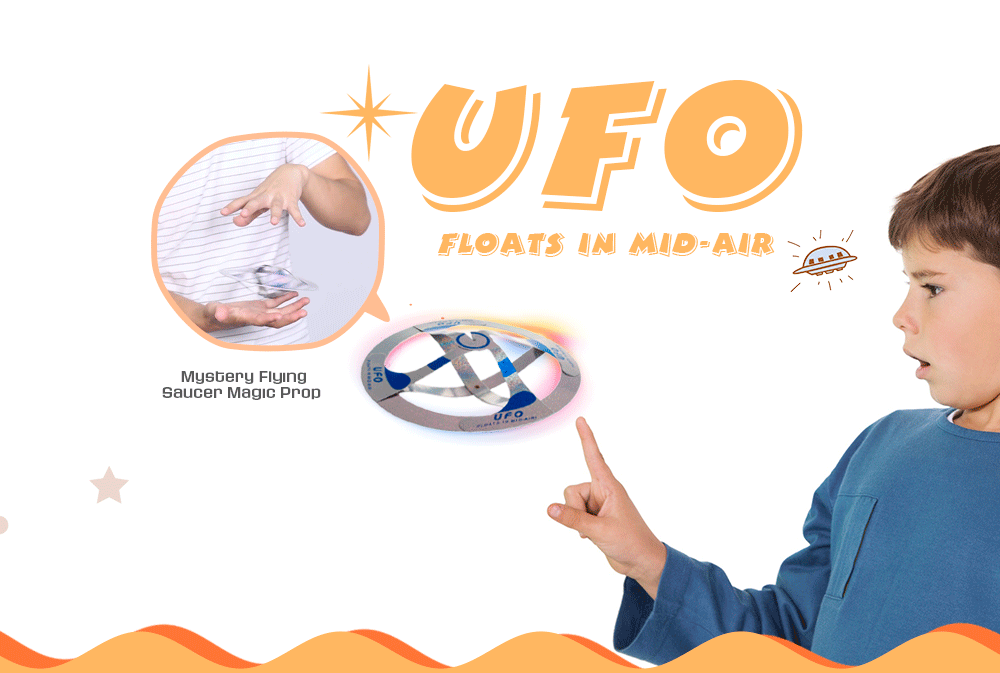 Mystery Floating Flying Saucer Toy Nice Magic Trick Mystical Fun Mystery Floating Flying Saucer Toy Nice Magic Trick Mystical Fun