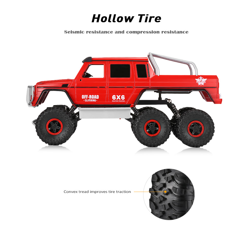Flytec 699 - 119 1 / 10 Full Function Simulation 6-wheel Off-road Climber RC Car Flytec 699 - 119 1 / 10 Full Function Simulation 6-wheel Off-road Climber RC Car