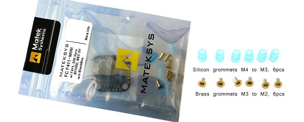 Matek Systems 20X20mm F411 Mini F4 Flight Controller AIO OSD BEC and LED Strip for RC Drone Matek Systems 20X20mm F411 Mini F4 Flight Controller AIO OSD BEC and LED Strip for RC Drone